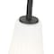 Z-Lite Farrell 1 Light Pendant, 6in. W x 11in. H, Matte Black 3043P6-ROD-MB - alternate 2
